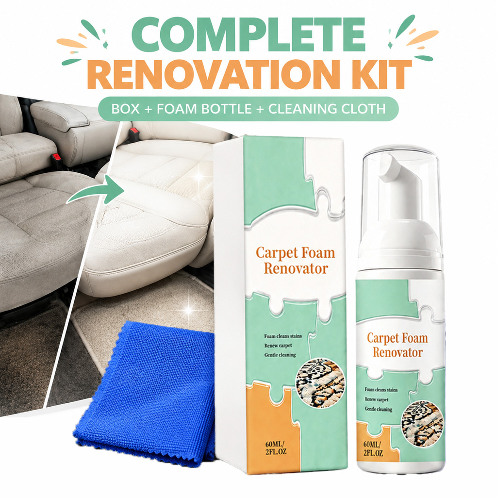 مزيل بقع السجاد من الفوم، منظف - مراجعة Seat Cleaner Fabric وسعره