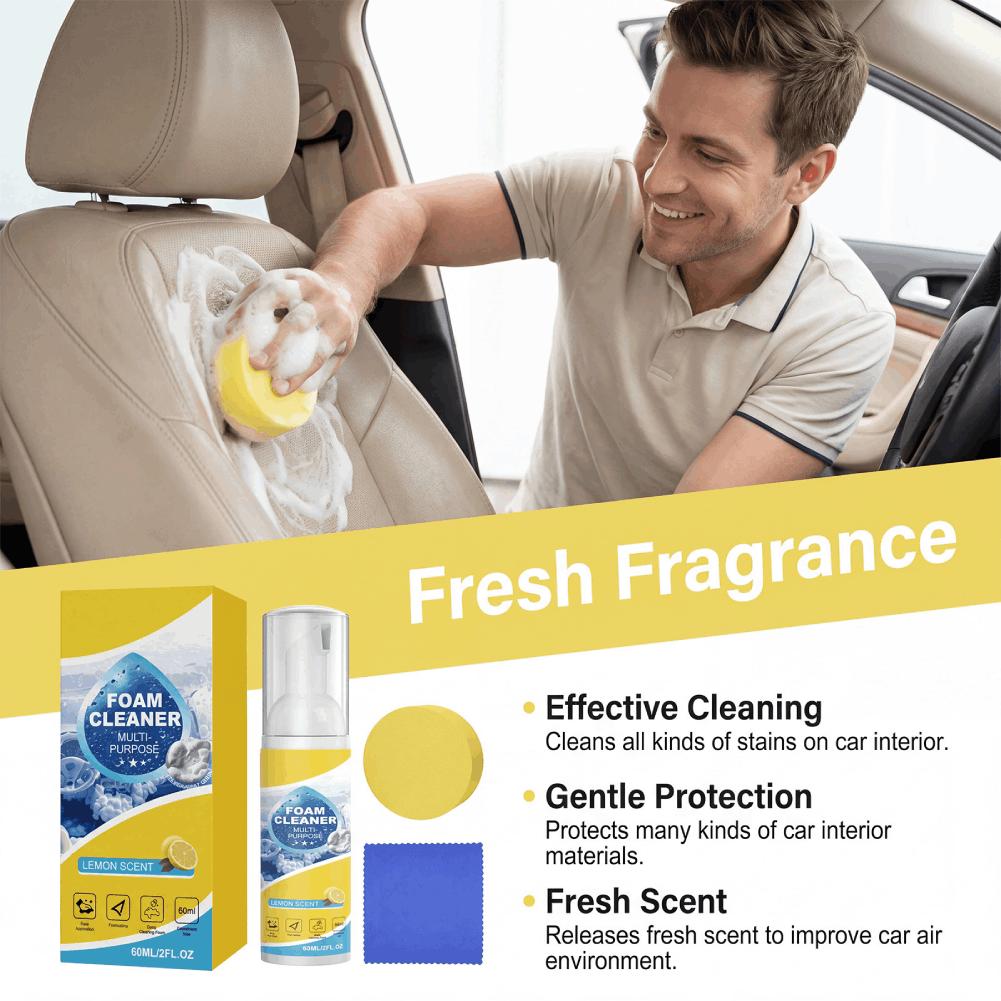منظف رغوي متعدد الاستخدامات لد - مراجعة Leather Cleaner Interior وسعره