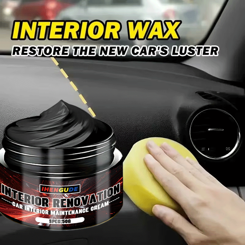كريم صيانة داخلية السيارة 50 ج - مراجعة Leather Cleaner Interior وسعره